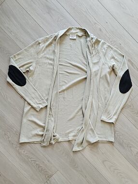 Buttercream Clothing Canadian Open Front Lightweight Cardigan, Lrg Slow Fashion